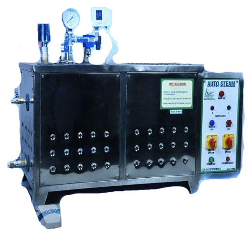Auto steamer for jewellery cleaning