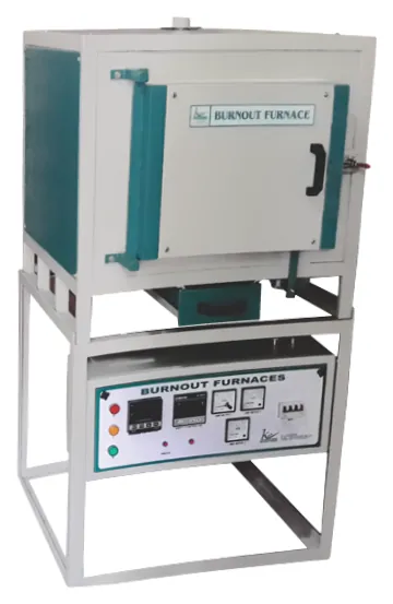 Burnout furnace for jewellery casting