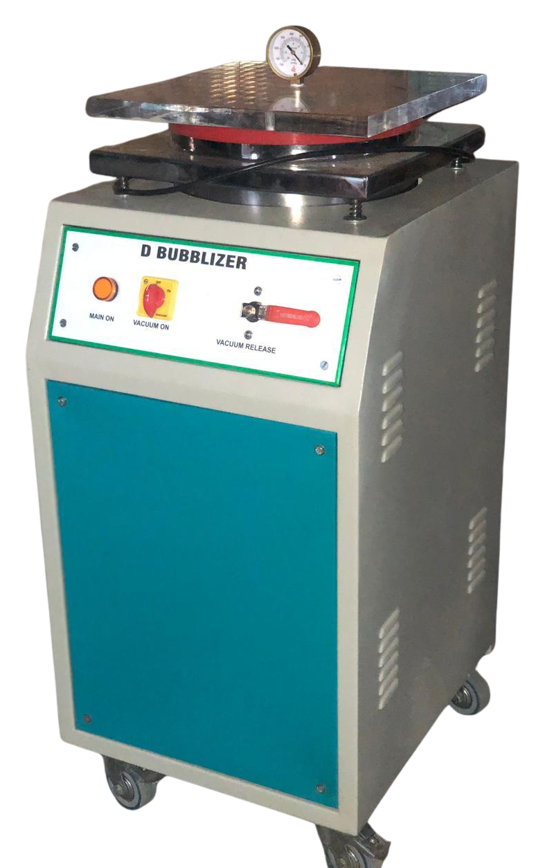 Debubblizer machine for wax trees