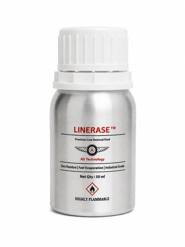 LINERASE wax line remover bottle by AS Technology