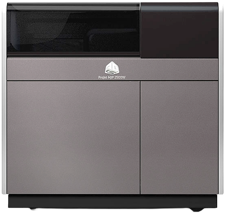 ProJet MJP 2500W wax 3D printer for jewellery casting